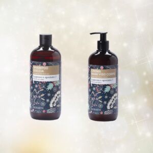 Kit - Cofanetto regalo viso corpo e mani Agrumato e Speziato - Bioearth