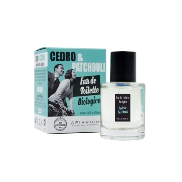 Eau de Toilette Cedro e Patchouli 50ml - Apiarium