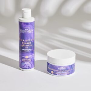 Kit capelli - Bio Beauty Routine tonalizzante Capelli Biondo Ghiaccio - Maternatura