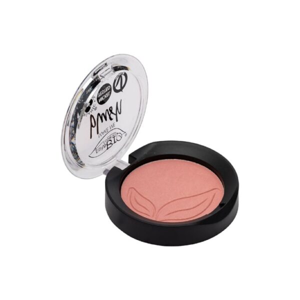 Blush Compatto 01 Rosa Satinato - puroBio