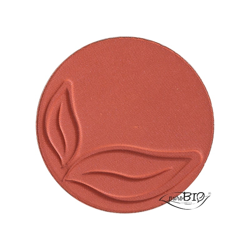 Blush Compatto 04 Mattone Matte - puroBio - immagine 2