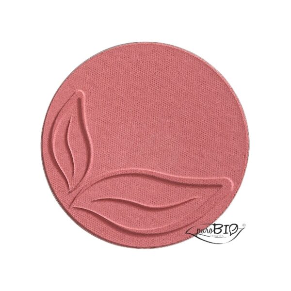 Blush Compatto 06 Cherry Blossom matte Refill - puroBio - immagine 2