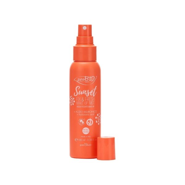 Sunset Fix&Fresh Make-up Mist - puroBio - immagine 2