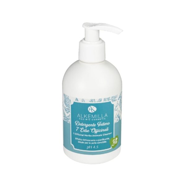 Detergente intimo alle 7 erbe officinali PH 4.5  - Alkemilla