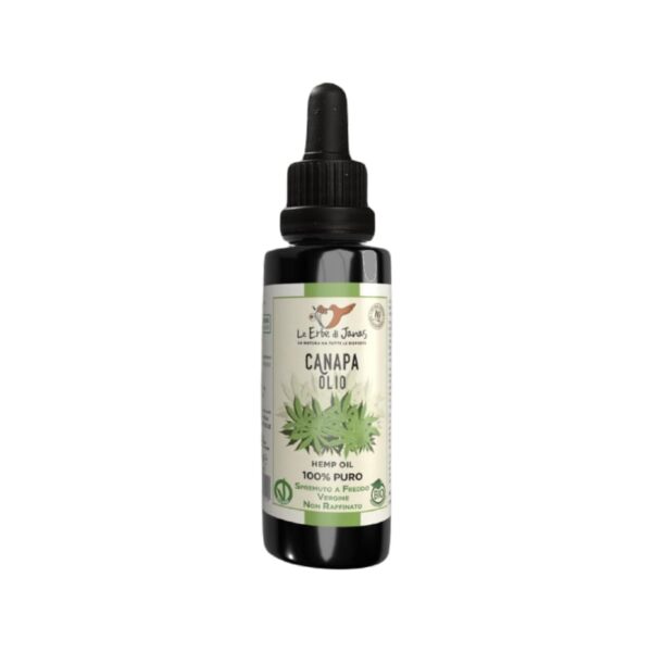 Olio di Canapa Bio - Le Erbe di Janas