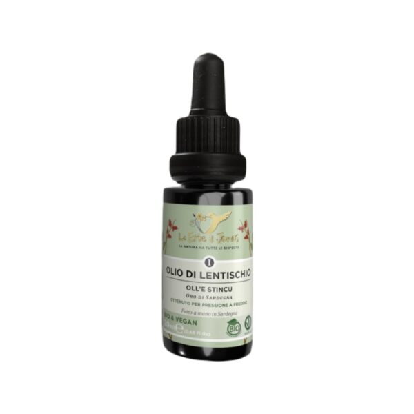 Olio di Lentischio 20ml - Le Erbe di Janas