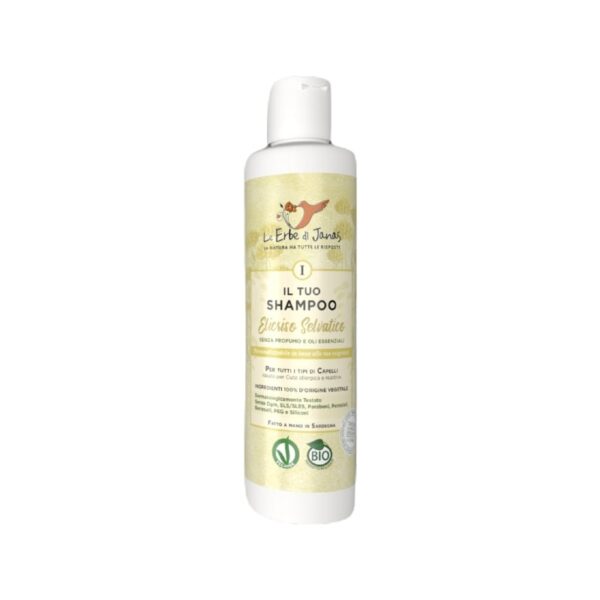 Shampoo all'elicriso Selvatico della Sardegna - Le Erbe di Janas