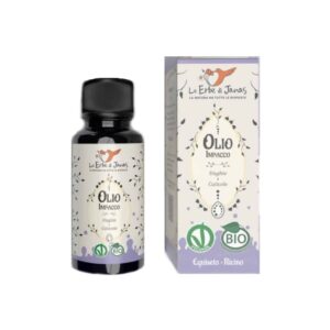 Olio Impacco Unghie e Cuticole Equiseto e Ricino Bio 20ml - Le Erbe di Janas