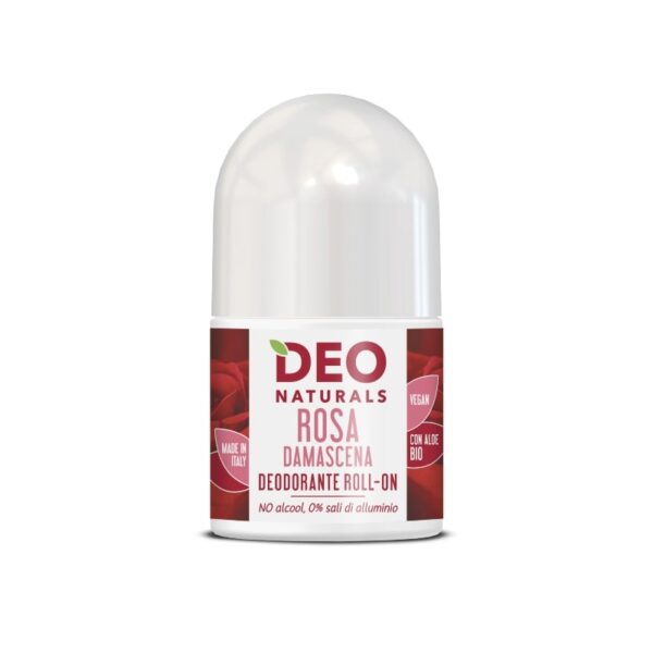 Deo Naturlas Roll On - Rosa 50ml- Optima