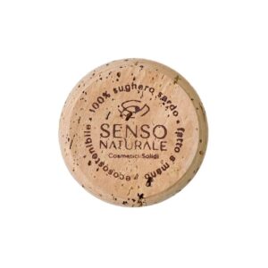 Contenitore in sughero Vergine Piccolo porta Siero Viso solido - Sensonaturale