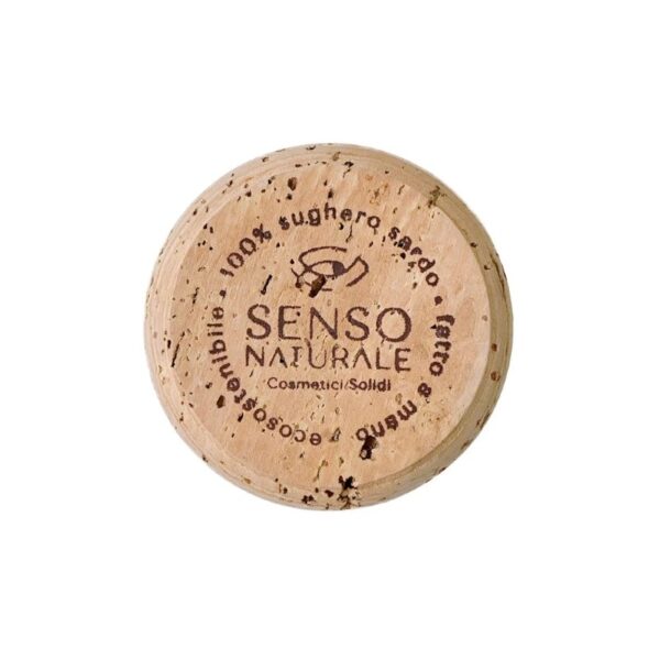 Contenitore in sughero Vergine Piccolo porta Siero Viso solido - Sensonaturale