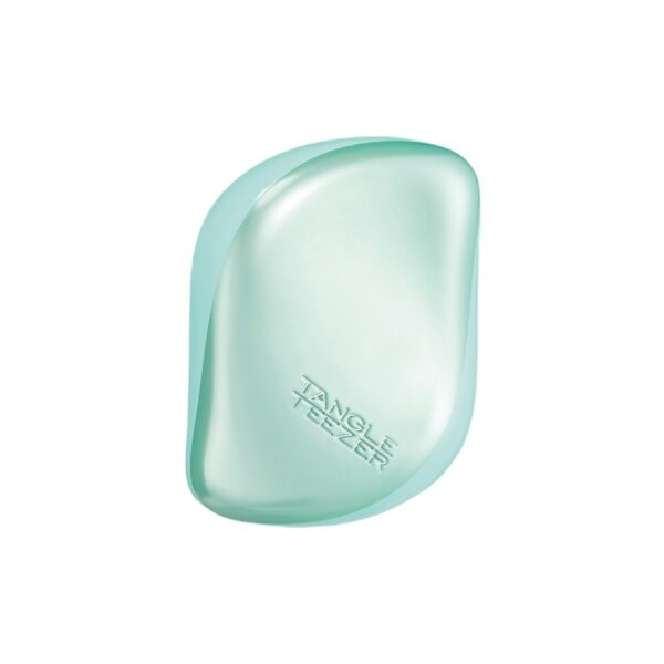 Tt Compact Styler: Teal Matte Chrome - Tangle Teezer