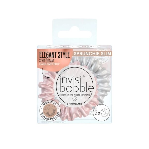 Sprunchie Slim Bella Chrome - Invisibobble
