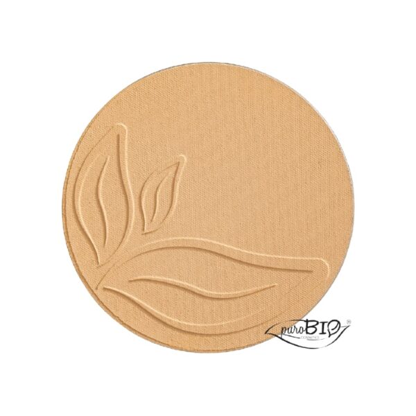 Cipria Indissoluble opacizzante effetto seta 03 Refill - puroBio – Bild 2