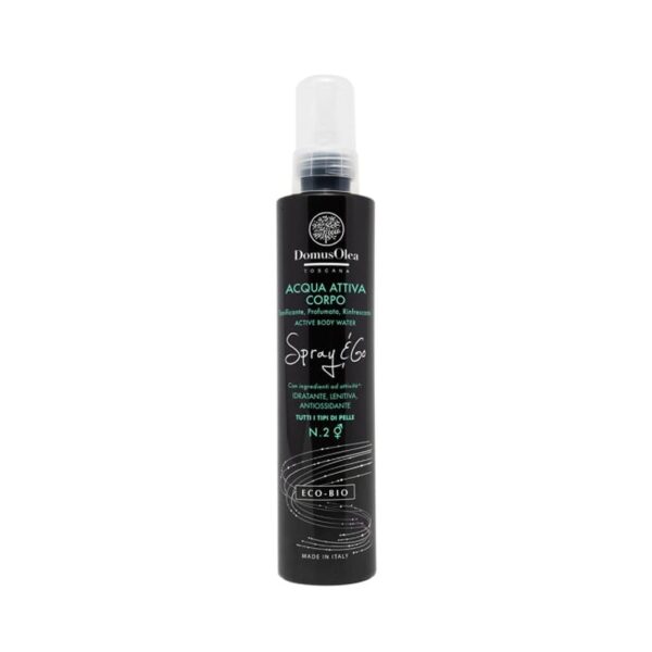 Acqua Attiva Corpo N.2  (Unisex) - Spray & Go - Domus Olea Toscana