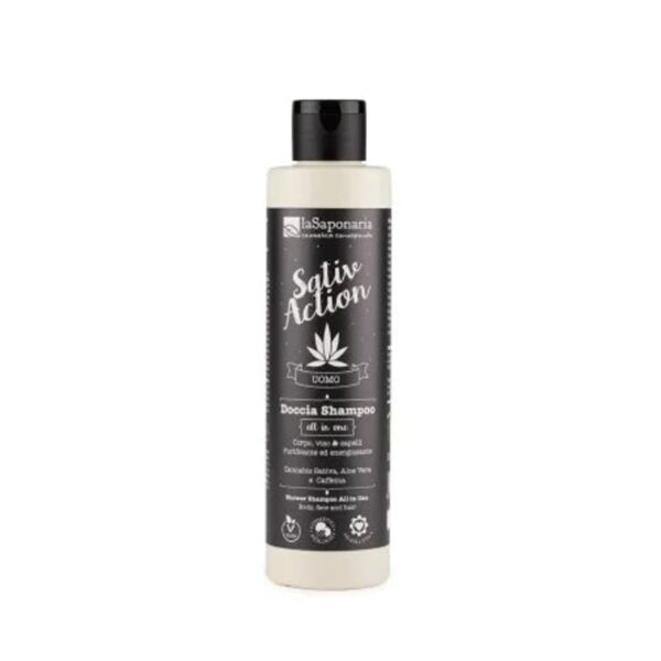 Doccia Shampoo All in One 200ml - SativAction - La Saponaria