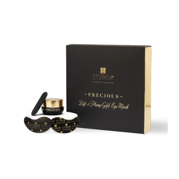 Precious Lift & Plump Gold Eye Mask con Tool - Eterea