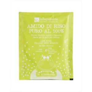 Amido di riso puro al 100% - Le Albicoccole - La Saponaria