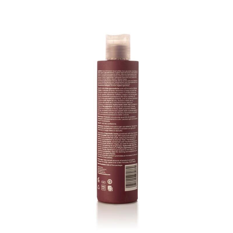 Hyalurvedic Shampoo Riflessante Dark Hair - Gyada Cosmetics - immagine 2