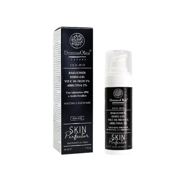 Bakuchiol Siero-Gel Vit.C Hi-Tech 5% Arbutina 2% 30ml - Domus Olea Toscana