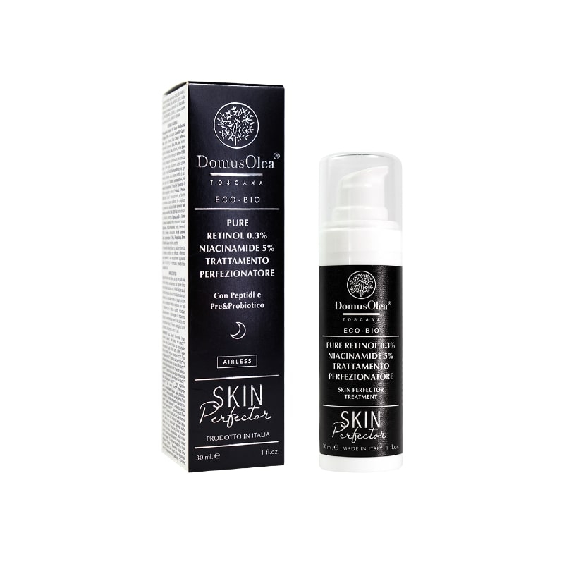 Pure Retinol 0,3% Niacinamide 5% Trattamento Perfezionatore 30ml - Domus Olea Toscana