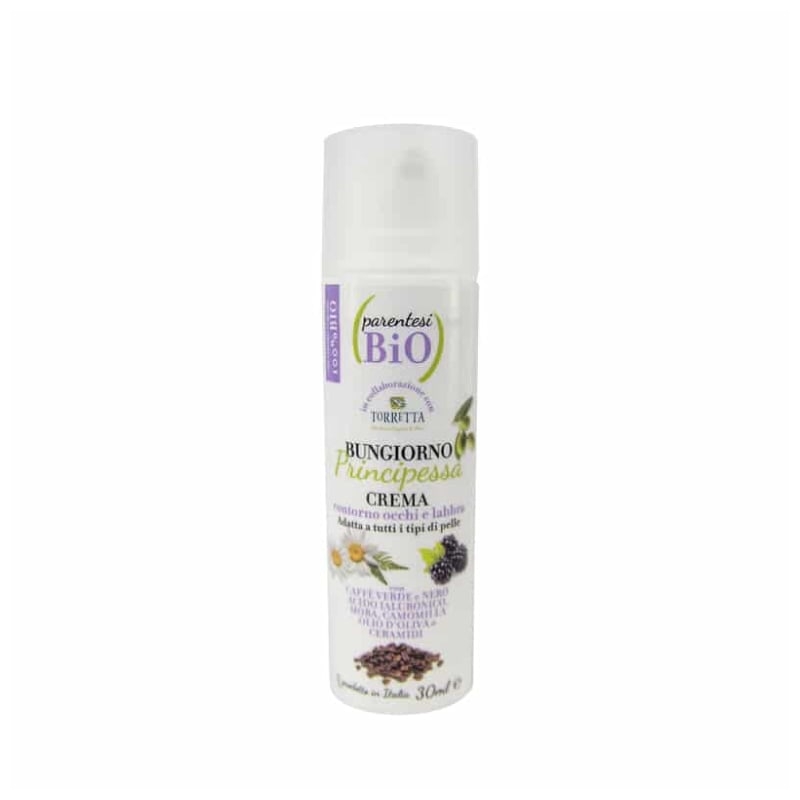 Crema contorno occhi e labbra - Buongiorno Principessa 30ml - Parentesi Bio