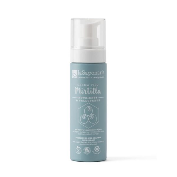 Crema viso nutriente Mirtilla - La Saponaria