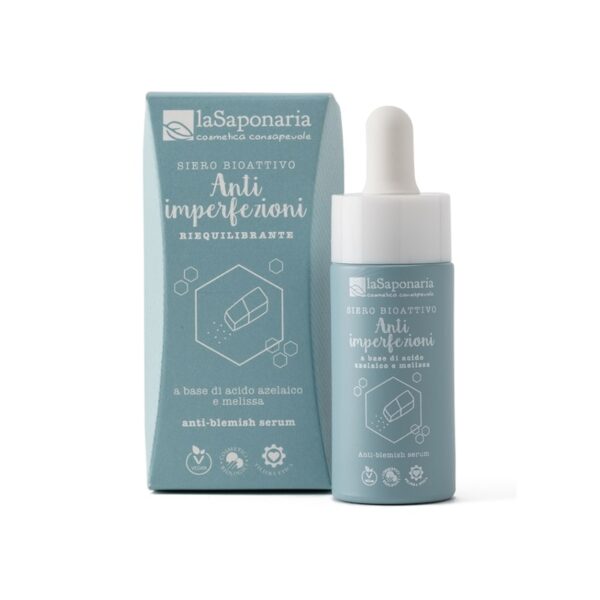 Siero viso bio attivo anti imperfezioni - La Saponaria