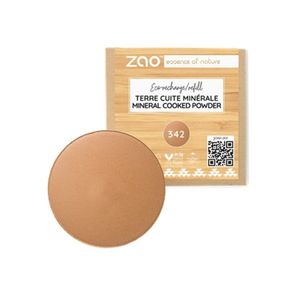 Terra Cotta Mineral Refill 342 Coppery Bronze - Zao Organic