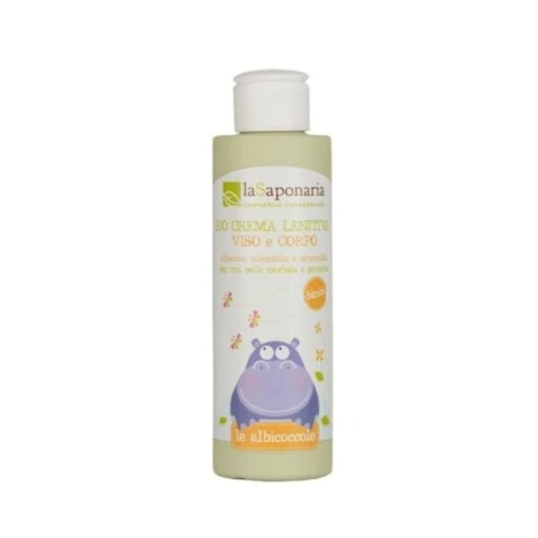 Bio crema lenitiva viso e corpo - Le Albicoccole - La Saponaria