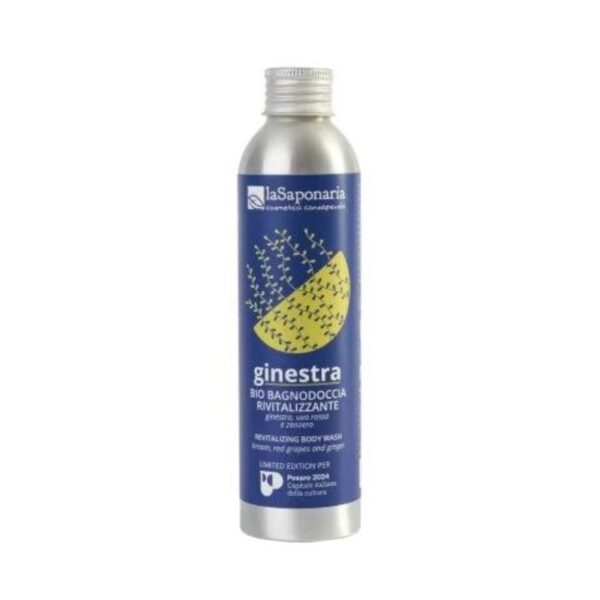 Ginestra Bio bagnodoccia rivitalizzante 200ml - La Saponaria