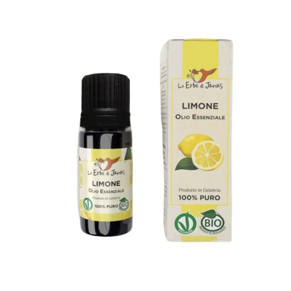 Olio Essenziale Di Limone Calabria BIO - Le Erbe di Janas
