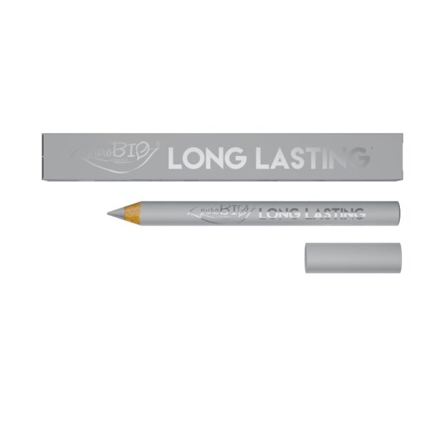 Long Lasting Eyeshadow Pencil - 028 argento - puroBio