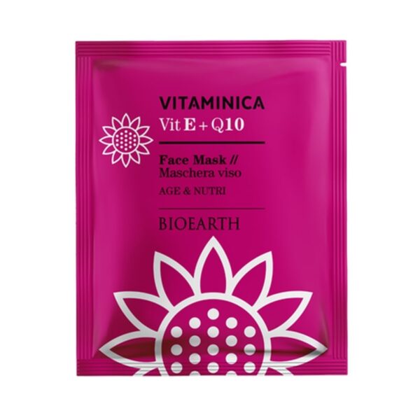 Maschera viso Vit. E + Q10  - Bioearth