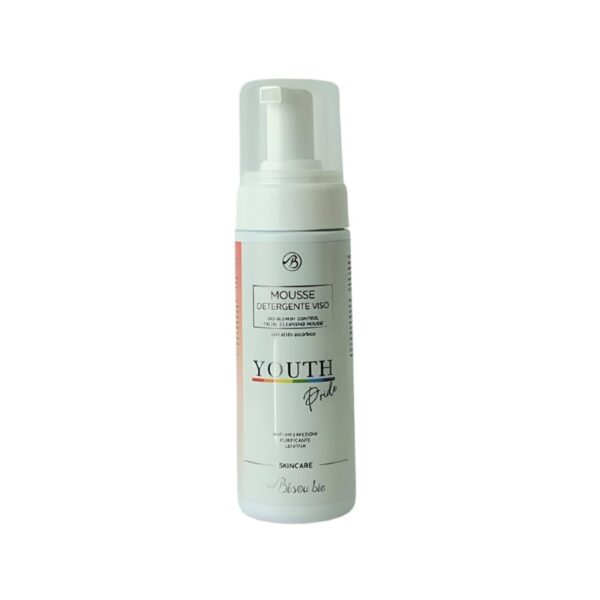 Mousse Detergente Viso Anti Imperfezioni - Youth Pride 150ml - BisouBio
