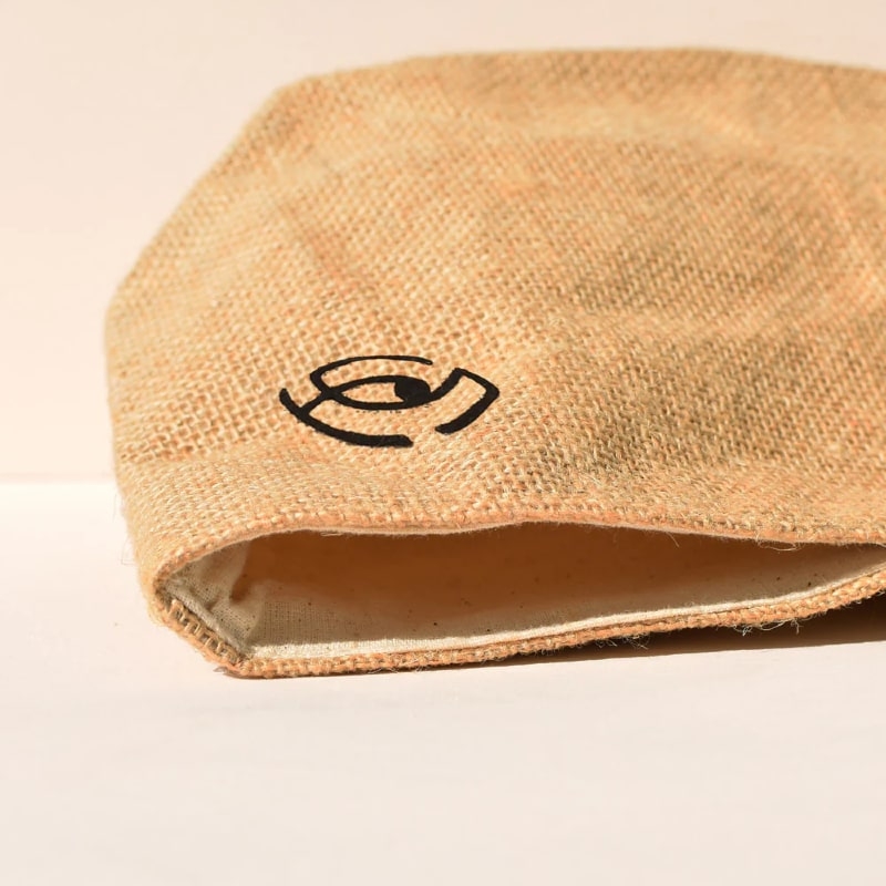Pochette Beauty Case in Iuta e Cotone Naturale - Sensonaturale - immagine 2