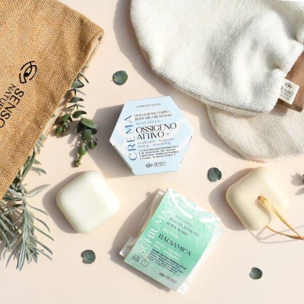 Kit spa rassodante anti-cellulite beauty routine corpo 4 prodotti - Sensonaturale - immagine 2