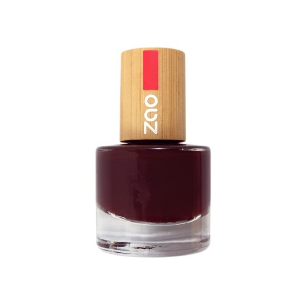 Smalto per unghie 659 Black cherry - Zao Organic
