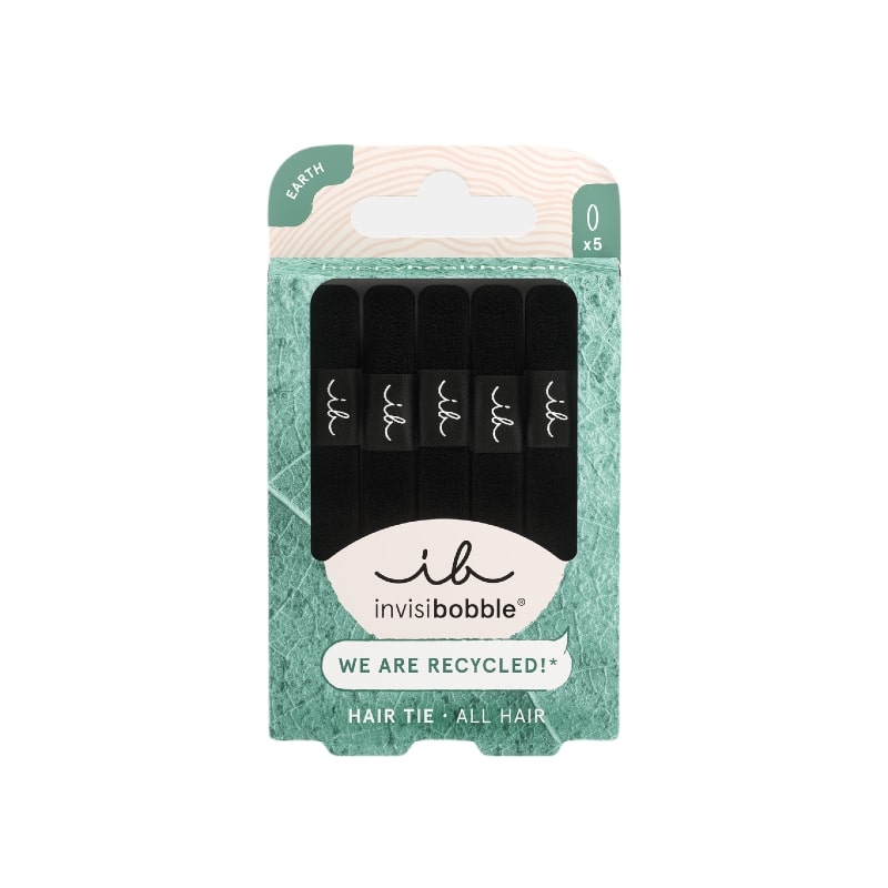 Ib Hair Tie Black - Elastico capelli 5pz - Invisibobble