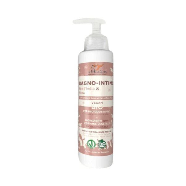 Bagno intimo Fico D'India e Mirto Bio - Le Erbe di Janas
