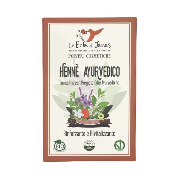 Henne Ayurvedico - Le Erbe di Janas