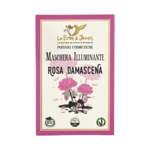 Maschera Illuminante alla Rosa damascena - Le Erbe di Janas