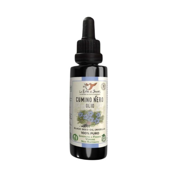 Olio di cumino nero - Le Erbe di Janas