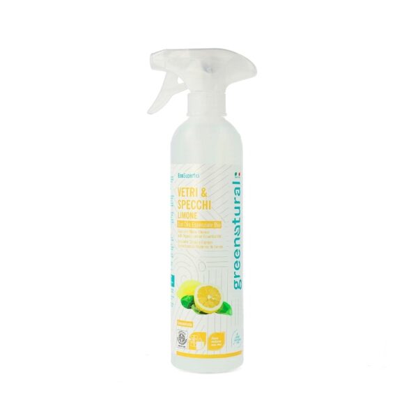 Spray Vetri e Specchi limone 500ml - Greenatural