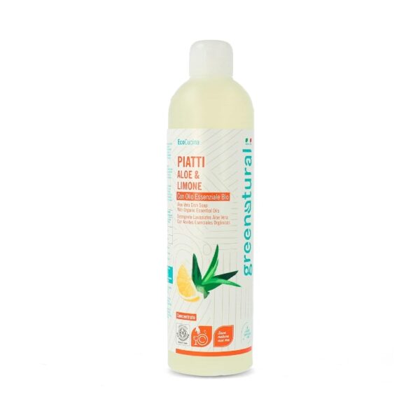 Piatti Aloe & Limone 500ml - Greenatural