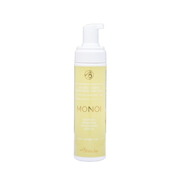 After Sun Cleansing Body Mousse with Monoi - Bisoubio