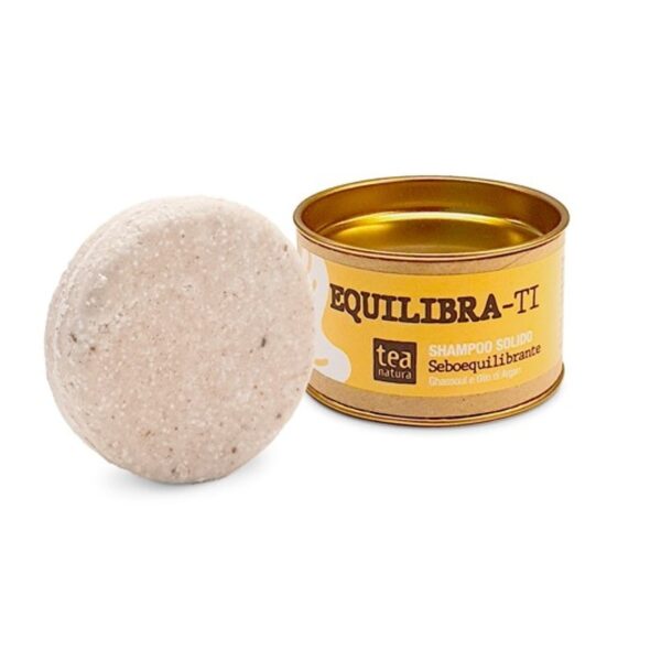 Equilibra-Ti - Shampoo Solido Seboequilibrante 55g - Tea Natura