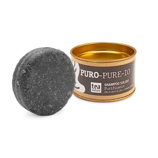 Puro-Pure-Io Shampoo Solido Purificante 55g - Tea Natura