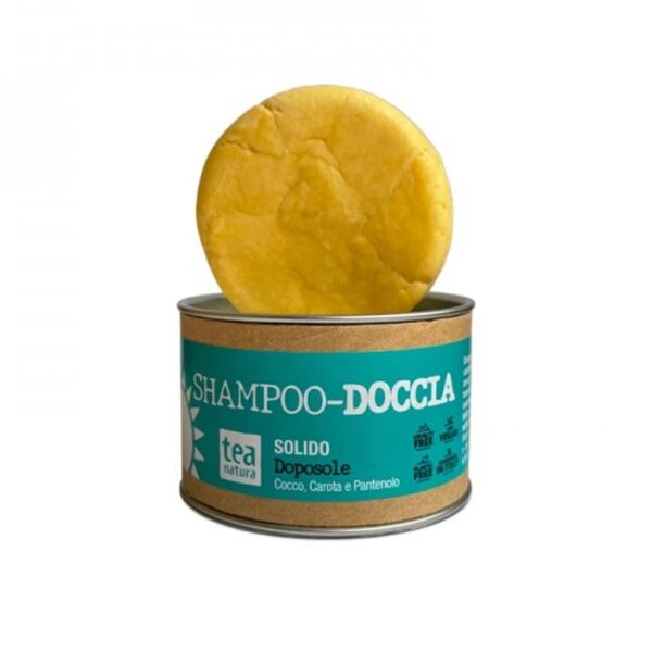 Shampoo Doccia Solido Doposole - Tea Natura