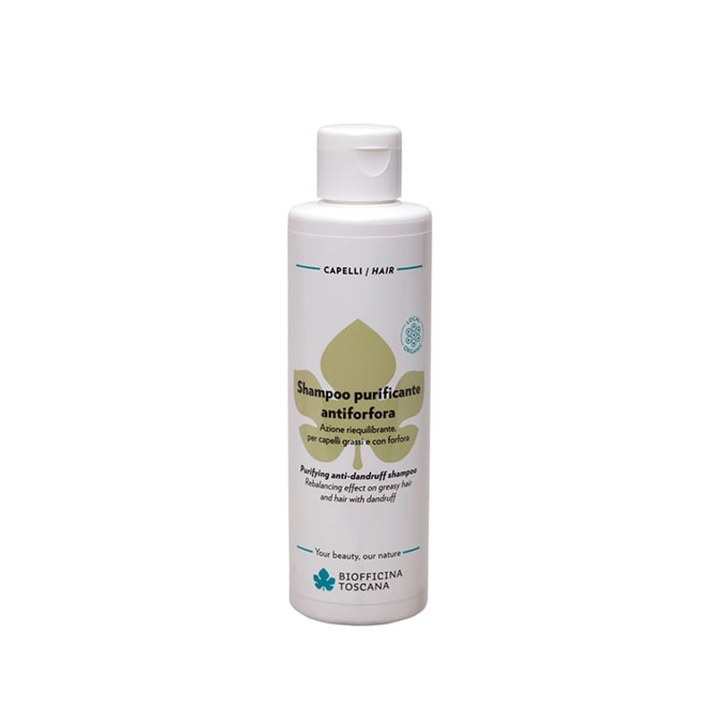 Reinigendes Anti-Schuppen-Shampoo 200 ml - Biofficina Toscana